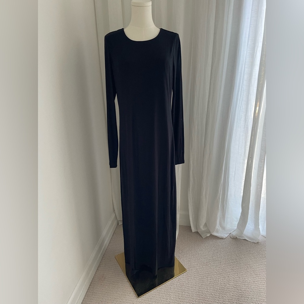 NWOT Universal Threads Elegant Black Long Sleeve Dress size Medium